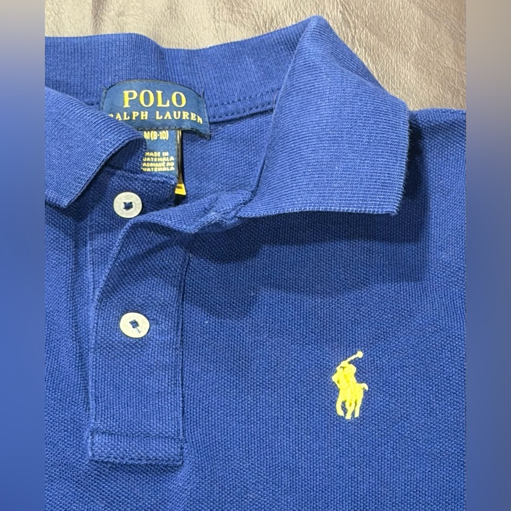 Polo Ralph Lauren Blue Polo Shirt youth size 8-10